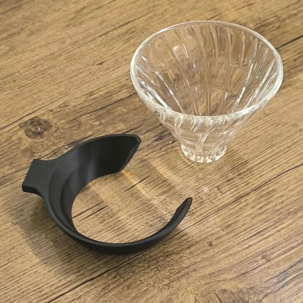 Dripper holder for a Glass Hario V60